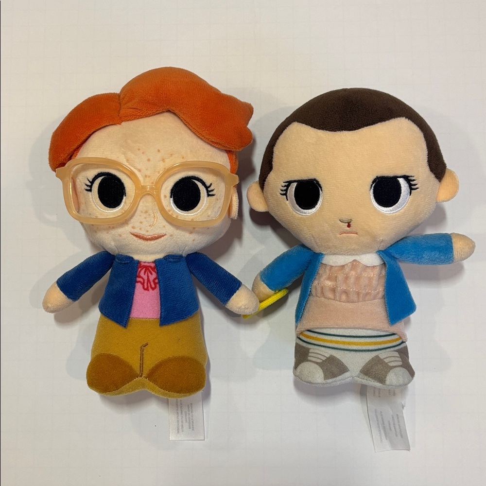 Stranger Things Funko Collectible Plushies (Eleven and Barb)